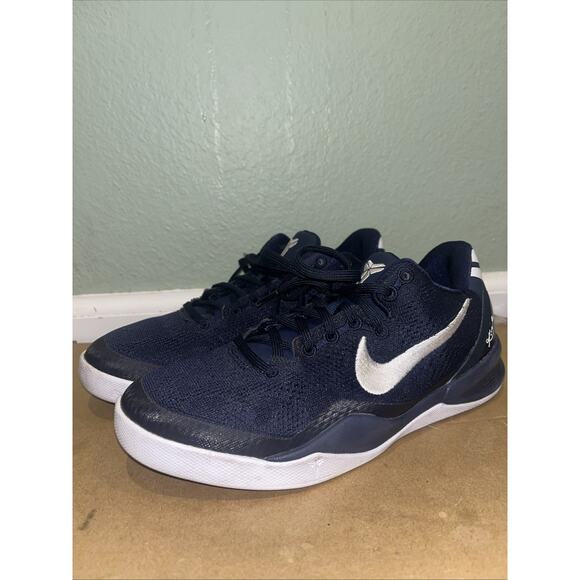 Nike Kobe 8 Navy Blue Sneakers, Size 4y/ 8W BNIB FN0266-400 - Picture 9 of 11